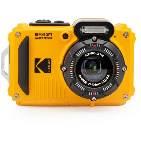 Kodak Pixpro WPZ2 Digitális fényképezőgép + 2x Akku - Sárga