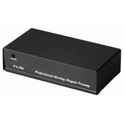 Hama Stereo Phono Preamplifier PA 506, with AC/DC Adapter 230V/50Hz Negru