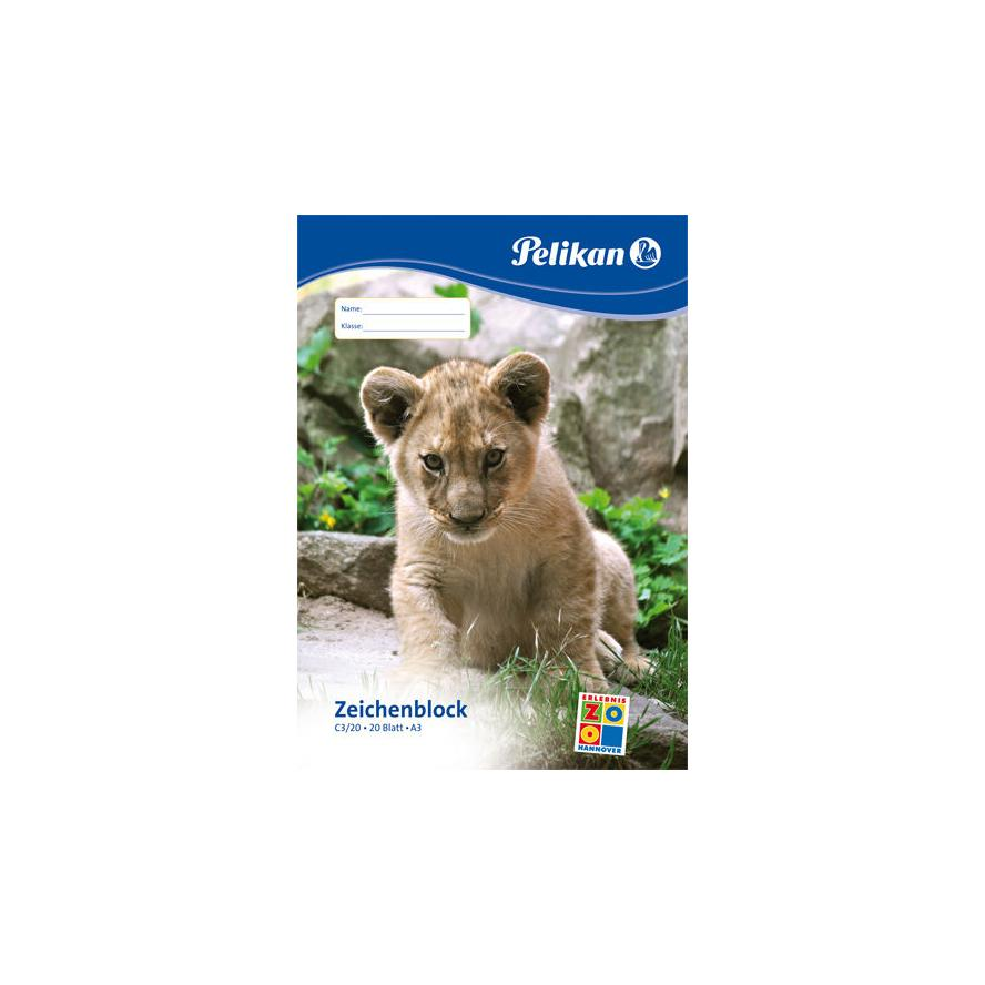 Pelikan 20 lapos A3 sima rajzfüzet (224840)