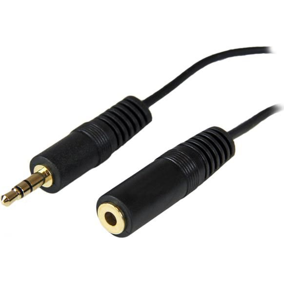 Kabel StarTech Jack 3.5mm - Jack 3.5mm 3.5m czarny (MU12MF)