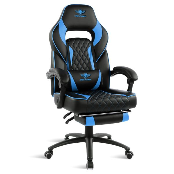 Herné kreslo Spirit of Gamer Siege Gaming Mustang Modrá (SOG-GCMBL)