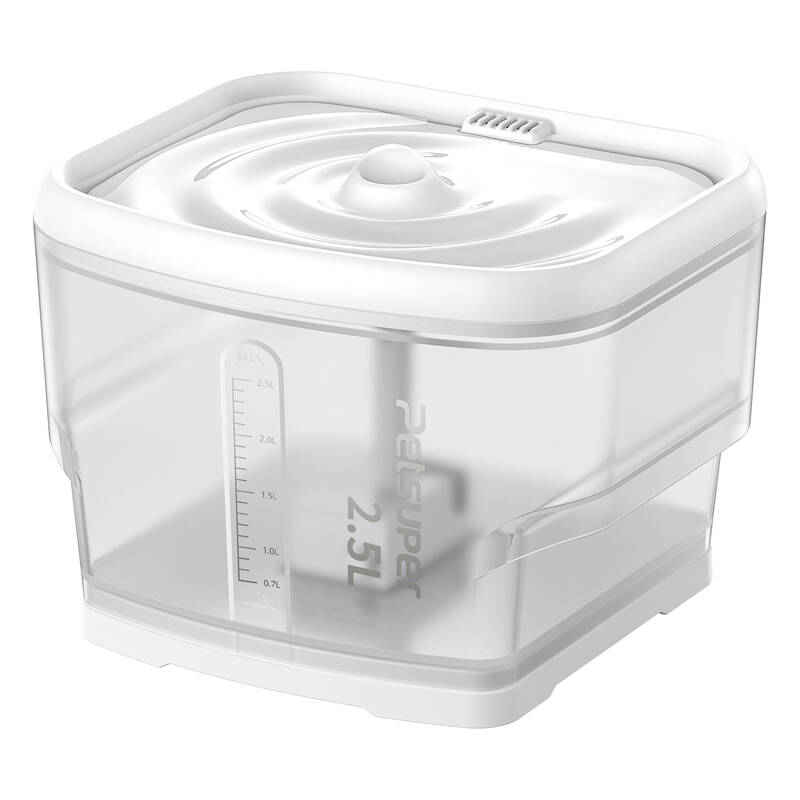 Petsuper PW03 Intelligens automata kisállat Itató 2,5L - Fehér (PW03)