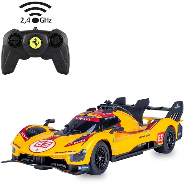 Jamara Ferrari 499P-N83 1:24 gelb 2,4GHz