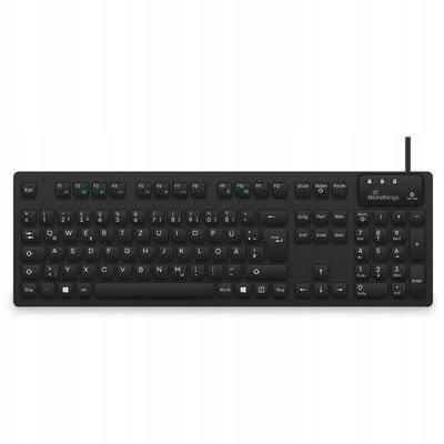 Клавиатура MediaRange kabelgeb. Hygiene-Tastatur — MROS273, немска подредба