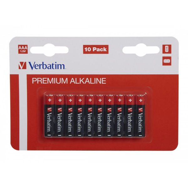 Verbatim alkáli mini ceruzaelem AAA (10db/csomag) (49874)