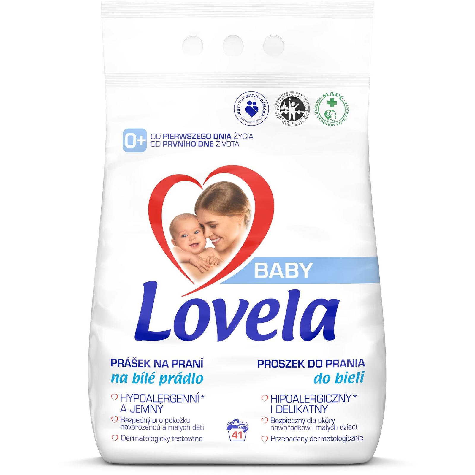 LOVELA Baby fehér ruhára-4,1 kg (41 mosás) (5900627092899)
