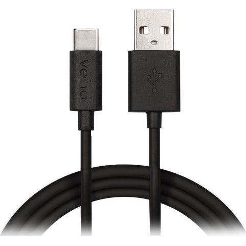 Veho VCL-003-C-1M cavo USB USB A USB C Nero