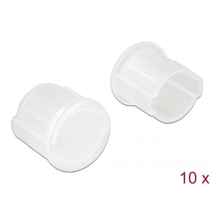 Delock BNC anya csatlakozóvédő 10db áttetsző (64022) (delock64022)