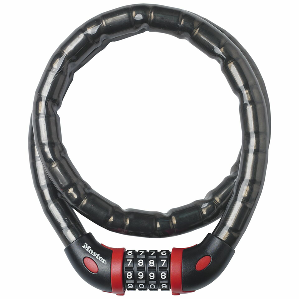 Master Lock 8226EURDPRO Számzáras kerékpár zár 1.0m - Fekete