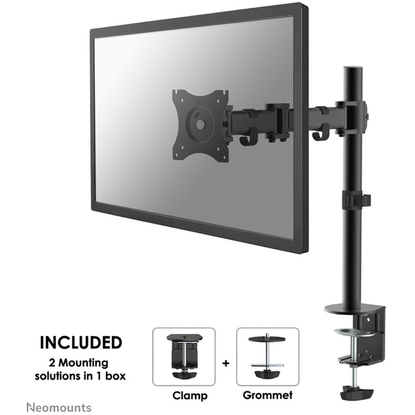 Neomounts NM-D135 68,6 см (27") Черен Бюро