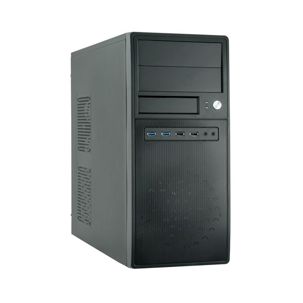 Chieftec CG-04B-OP κουτί υπολογιστή Midi Tower Μαύρος (Μαύρο)