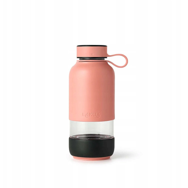 Lekue Water Bottle To Go - Coral