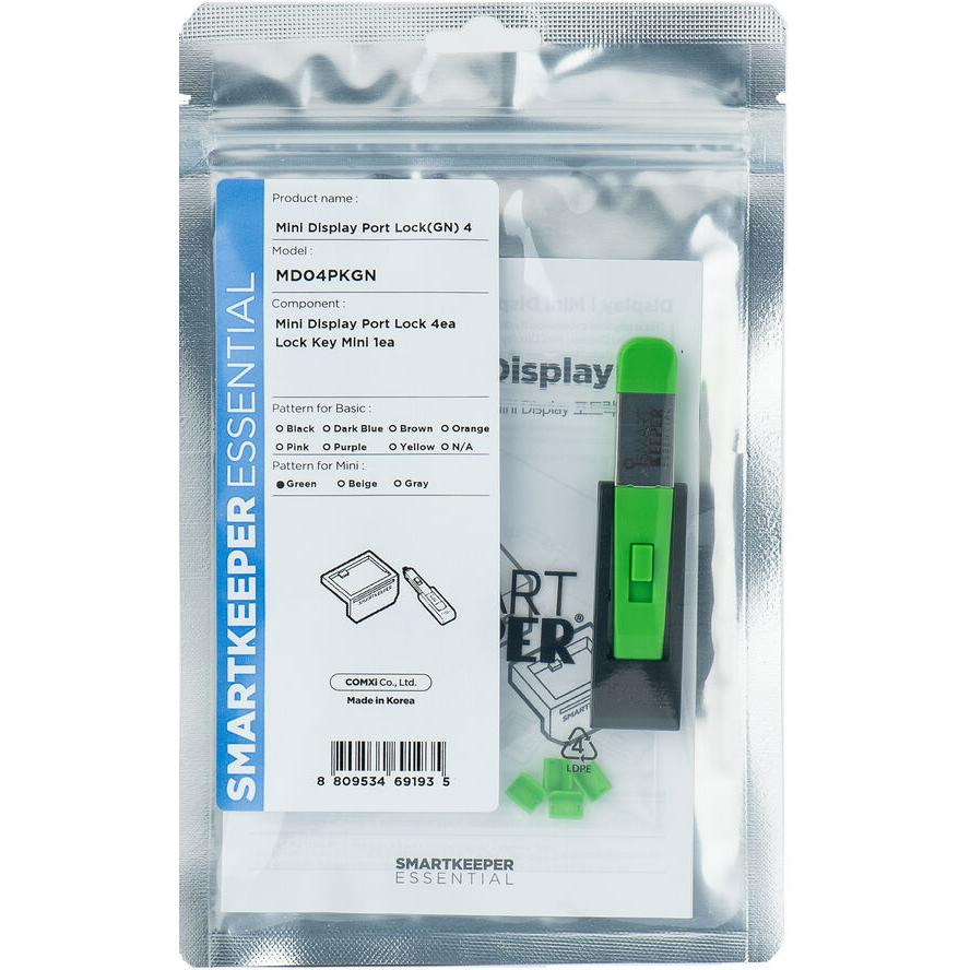 SmartKeeper MD04PKGN MiniDisplayPort Portblokkoló (MD04PKGN)
