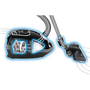 Siemens VSZ7442S vysávač Cylindrový vysávač Suchý 650 W Vrecko na prach