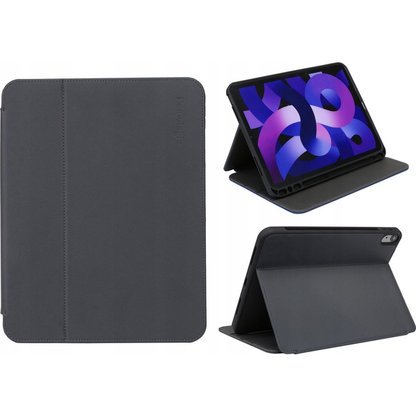 Etui na tablet Pomologic Obudowa ochronna Pomologic BookFolio do iPad Air 10.9" 4/5G antracytowa - Gwarancja bezpieczeństwa. Proste raty. Bezpłatna wysyłka od 170 zł.