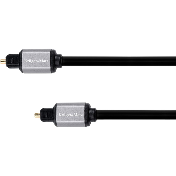 Kabel Kruger&Matz Toslink - Toslink 0.5m czarny (KM1219)