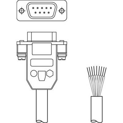 Leuze Electronic 50035421 Összekötő vezeték 1 db (50035421)
