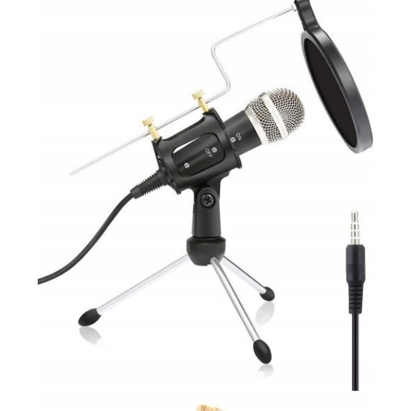 Mikrofon Vega TRUSTY ZESTAW MIKROFON STATYW>
