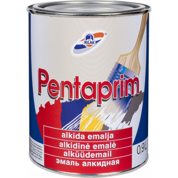 Rilak ALKYD ENAMEL PENTAPRIM YELLOW-BROWN 0.9L