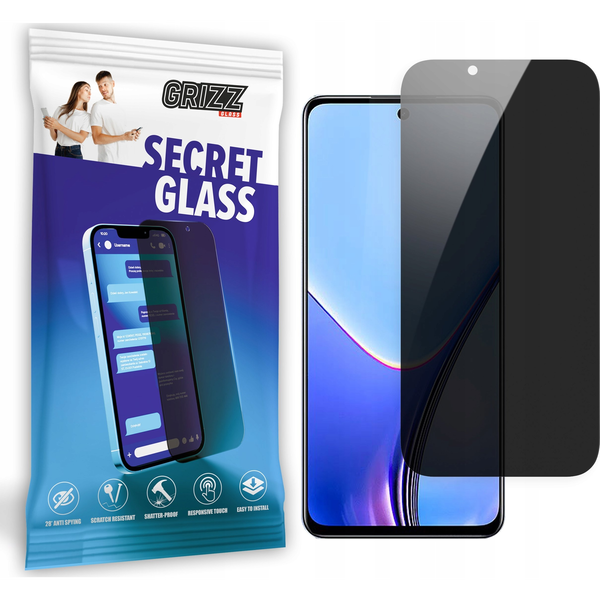 GrizzGlass Szkło prywatyzujące GrizzGlass SecretGlass do Realme 11x