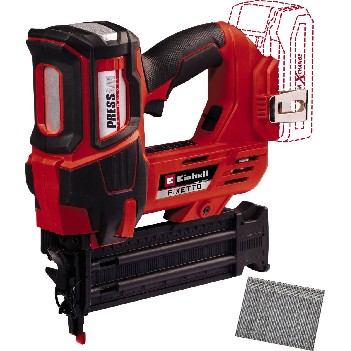 Einhell Fixetto 18/50 N akkus tűzőgép - akkumulátor és töltő nélkül (4257795) (4257795)