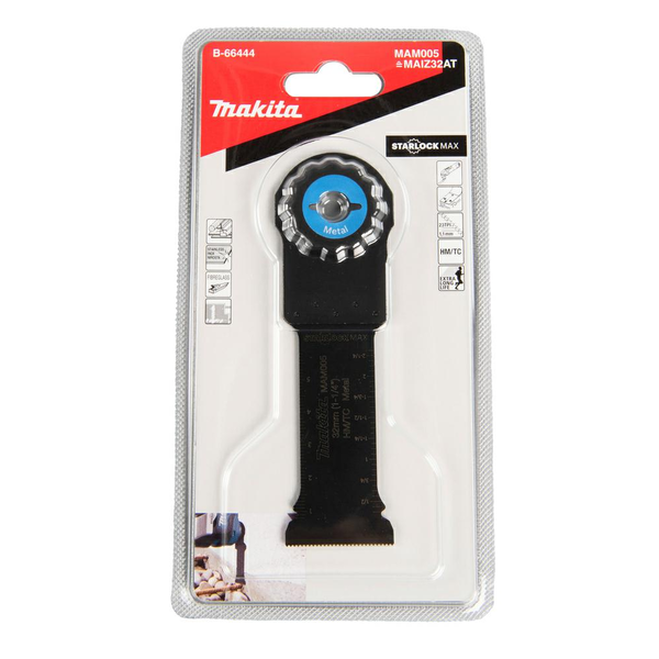 Makita B-66444 TC, Keményfém Merülő fűrészlap 32 mm 1 db
