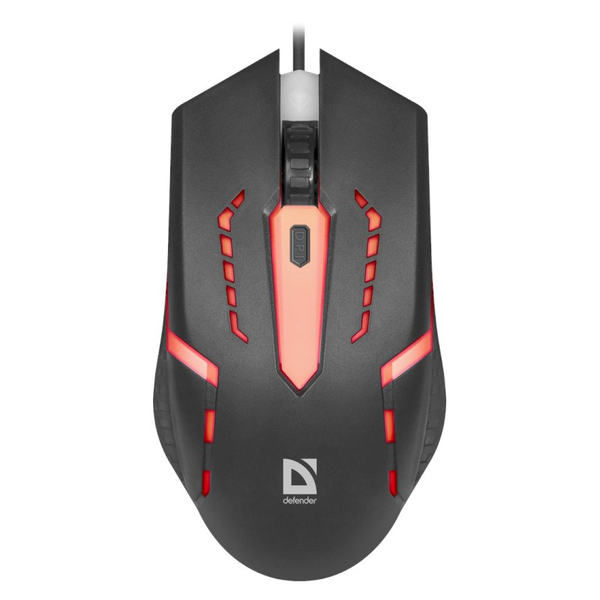 Defender MB-600L Flash Vezetékes Gaming Egér 1200 DPI - Fekete