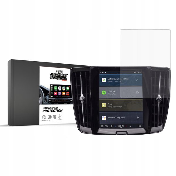 Folia matowa GrizzGlass CarDisplay Protection do Volvo XC40 Recharge 2021-2025