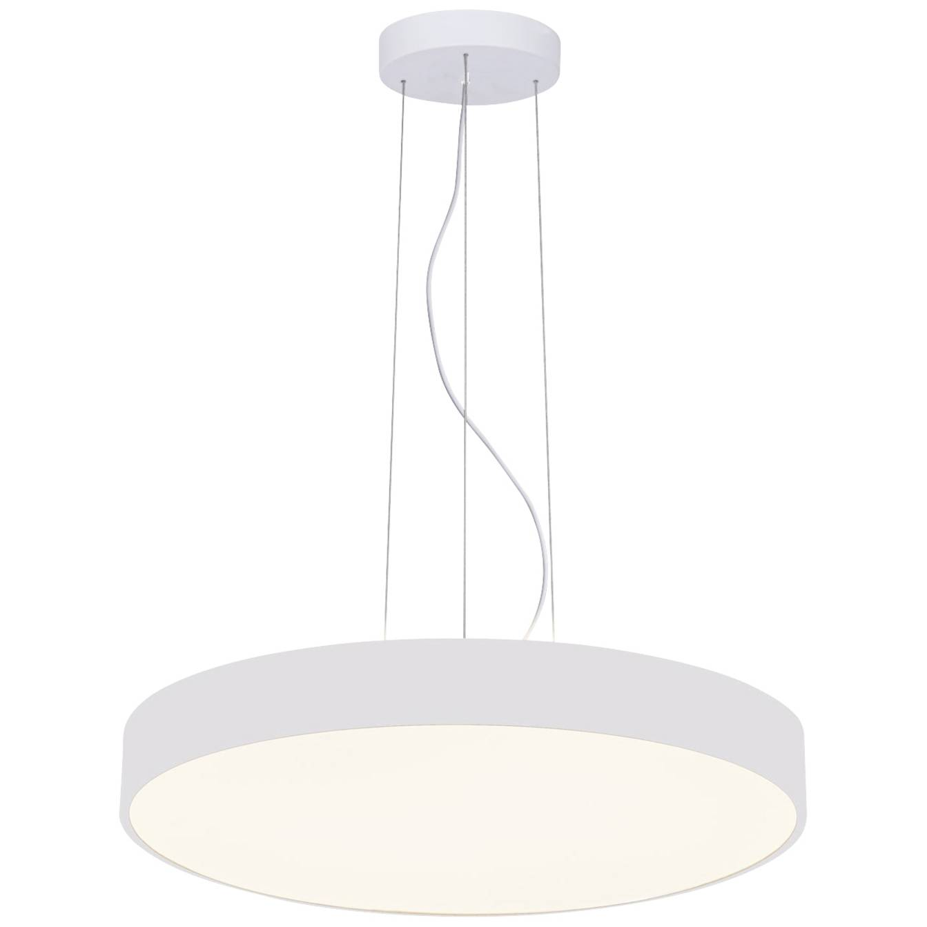 Deko Light Menkar 400 Függőlámpa LED Fixen beépített LED-es 43 W Közlekedési fehér (RAL 9016) (342201) (342201)