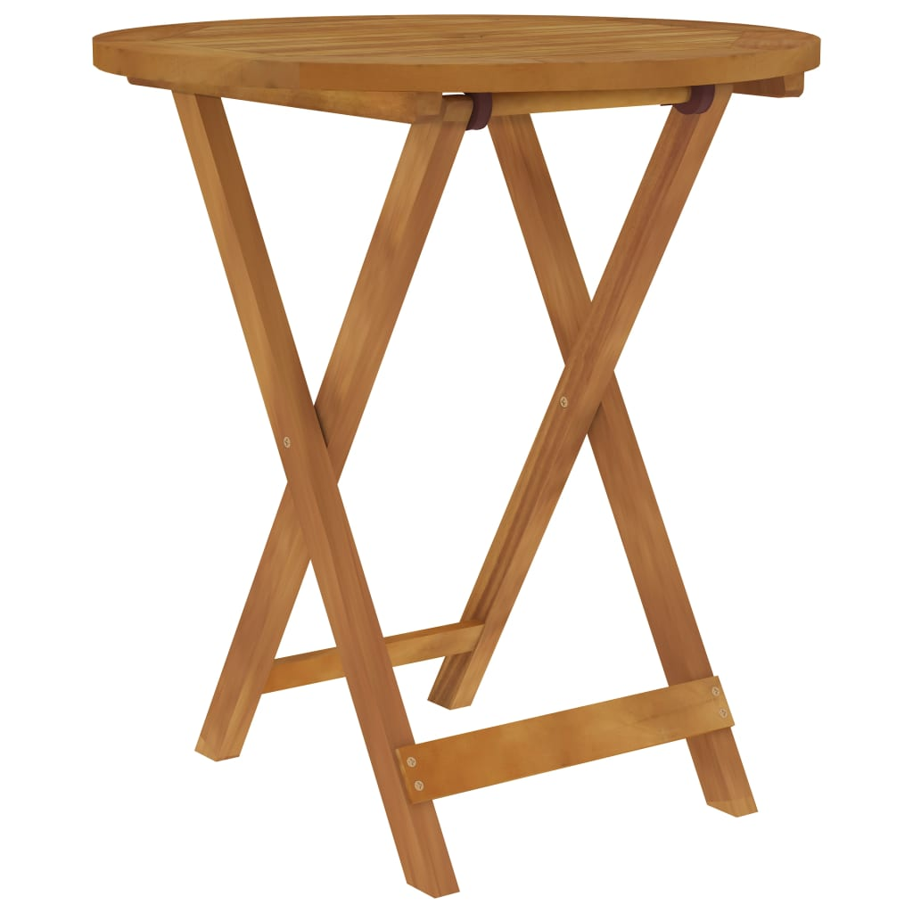 3 részes összecsukható tömör akácfa kerti étkezőszett (3058255)