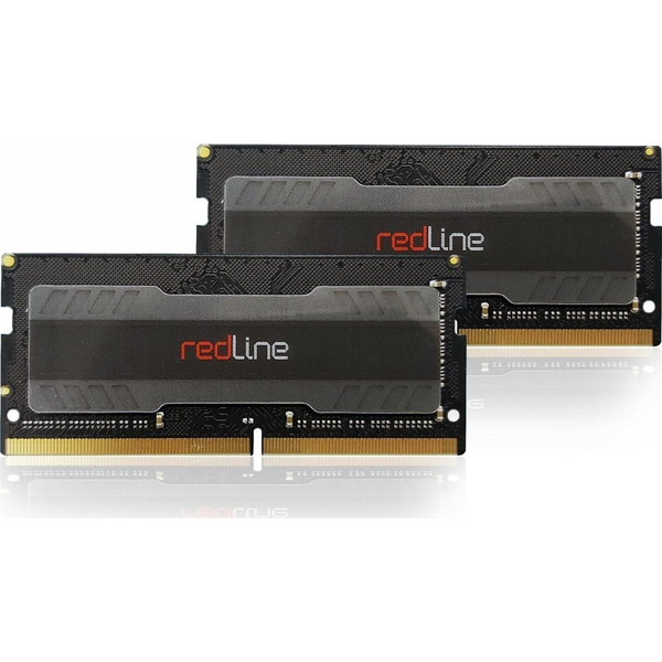 SO-DIMM 16 GB DDR4-2666 (2x 8 GB) Dual-Kit (schwarz, MRA4S266KKKF8GX2, Redline, INTEL XMP)