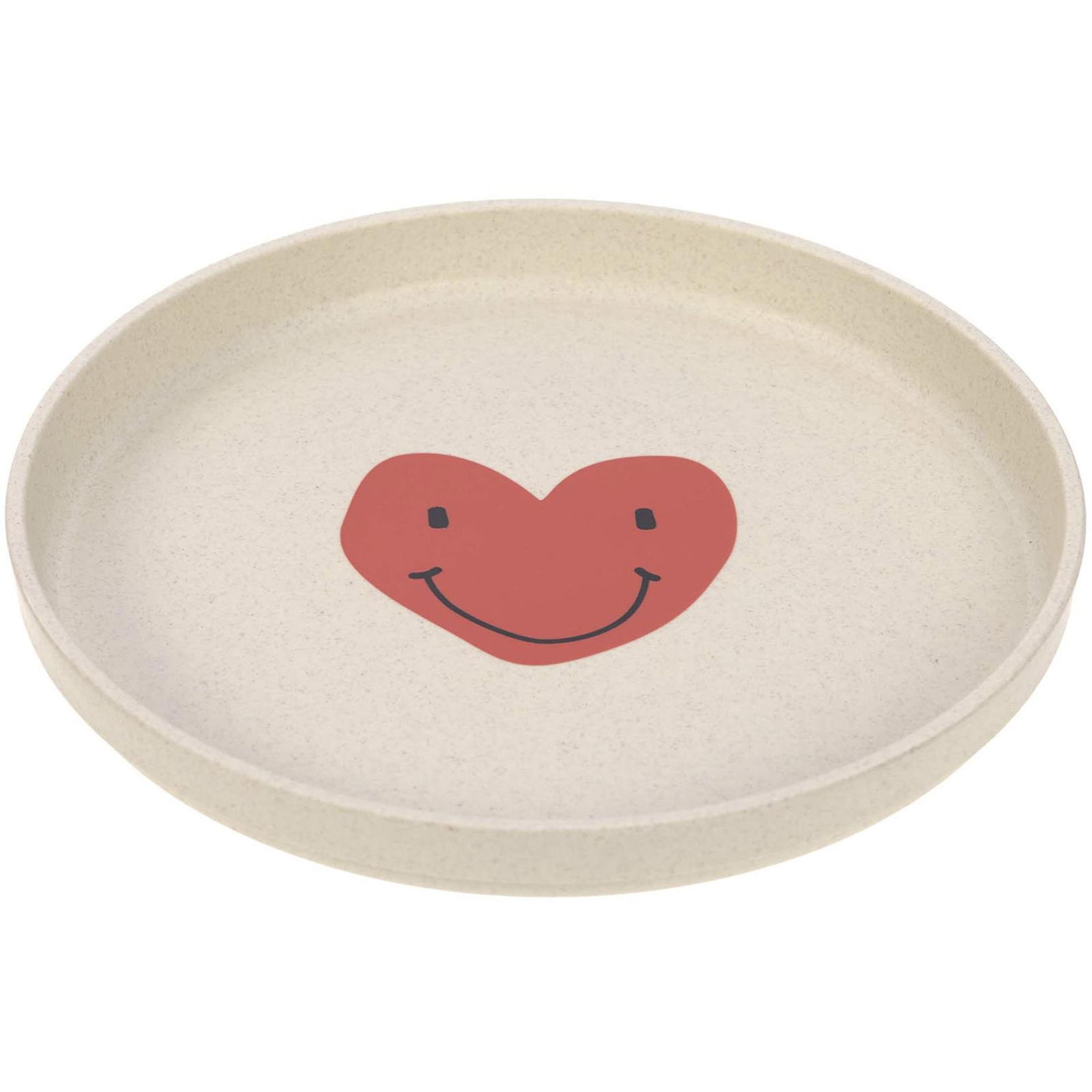 Lässig Plate PP/Cellulose Happy Rascals Heart (4066239131423)