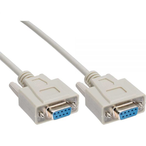 InLine 12224 Serien-Kabel Beige
