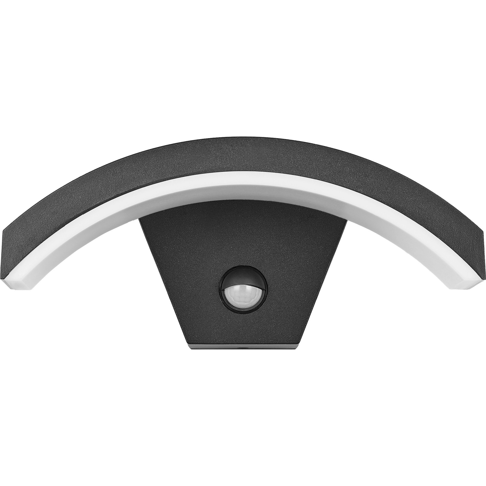 PILEA LED 9W, Kerti Lámpa PIR-érzékelővel, 700lm, IP54, 4000K, Fekete