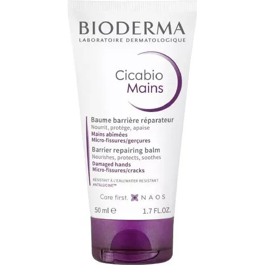 Bioderma Cicabio Regeneráló és Nyugtató Kézkrém 50ml 