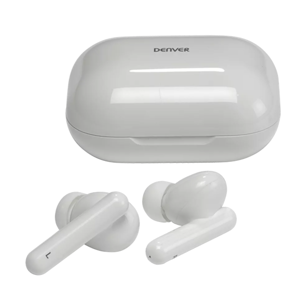 Denver TWE-38 Wireless Headset - Fehér