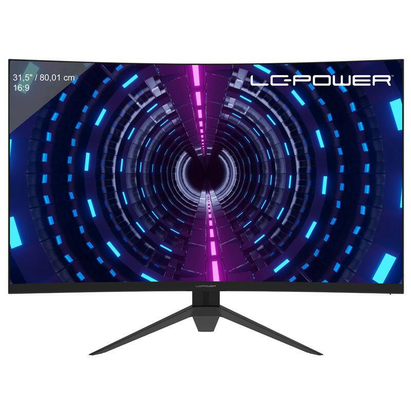 LC-Power LC-M32QC Gaming Monitor 31.5" QHD Ívelt (LC-M32QC)
