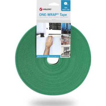 VELCRO One Wrap Band 20 mm breit, grn, 25 m