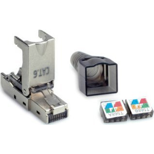 Value VALUE helyszíni szerelvény RJ-45 csatlakozó Cat.6 (E osztály), STP 26.99.0371 Ezüst (fémes) 1 db (26.99.0371)