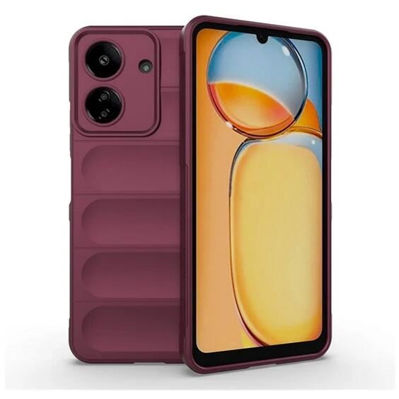 Gigapack Xiaomi Poco C65 szilikon tok bordó (GP-154374) (GP-154374)