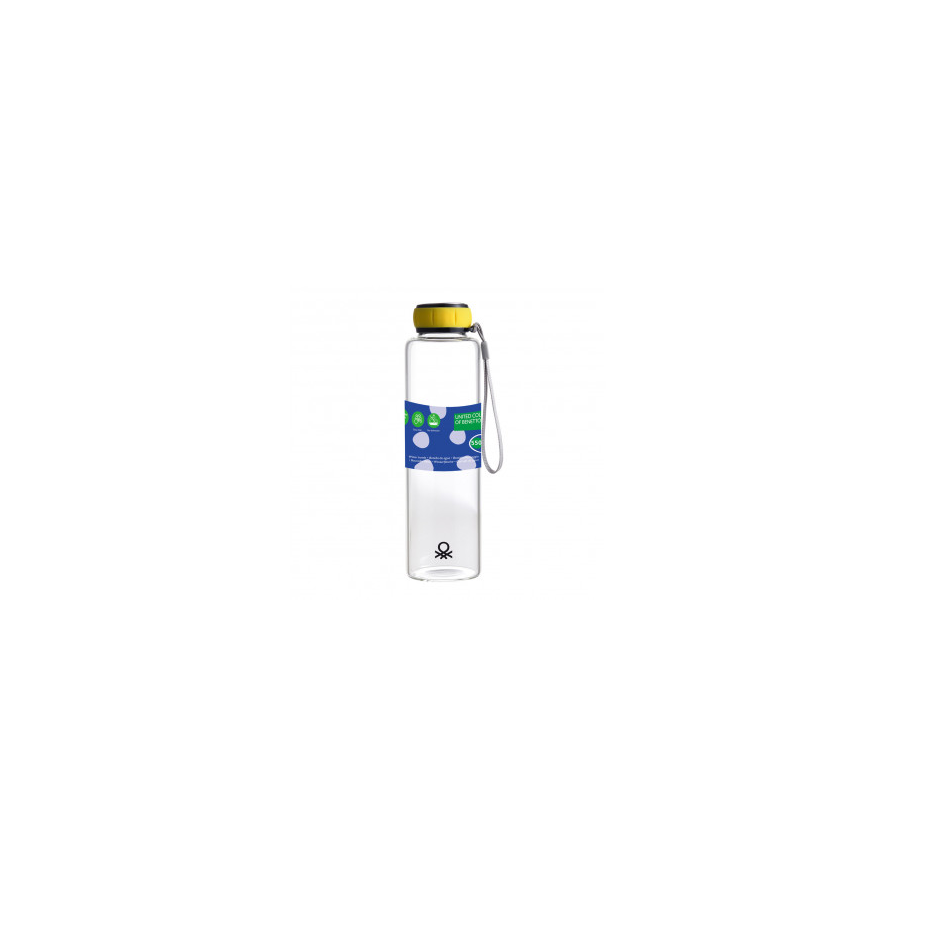 Benetton BE-0302 550ml Kulacs - Átlátszó (BE-0302 SÁRGA)
