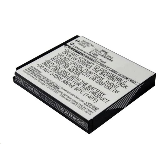 Real Power Canon NB-4L, PL46G, PL46G 3.7V 850mAh utángyártott akku Li-ion (NB4L) (NB4L)