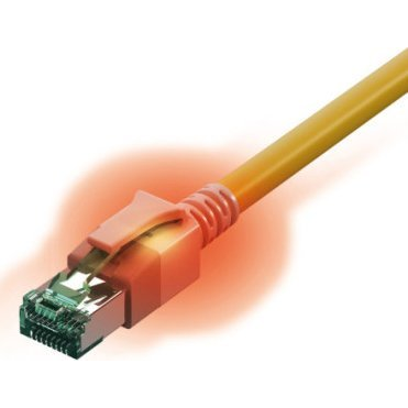 Easylan CS1OYADAD0070 RJ45 Hálózati kábel, patchkábel CAT 6A S/FTP 7 m Sárga 1 db (21.15.2335)