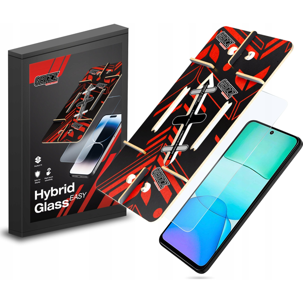 GrizzGlass Szkło hybrydowe GrizzGlass HybridGlass Easy do Xiaomi Redmi 13