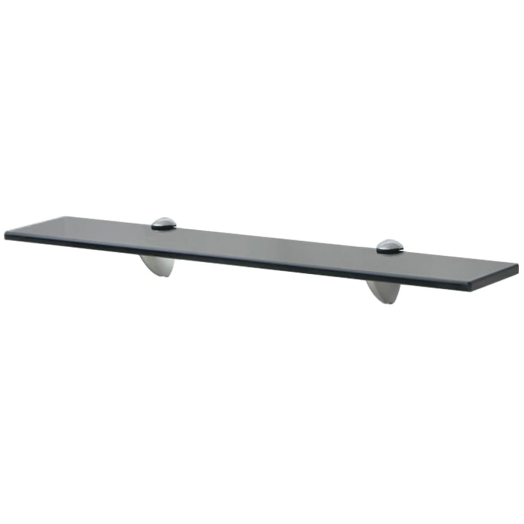 2 db lebegő üvegpolc 60 x 20 cm 8 mm (3051529)