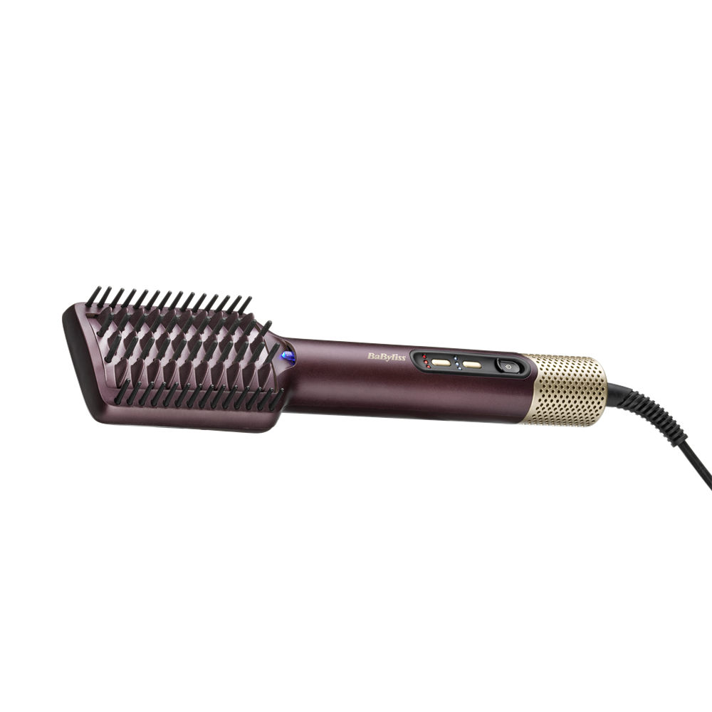 Babyliss AS6400E Air Power Smooth hajegyenesítő kefe, mályva (AS6400E)