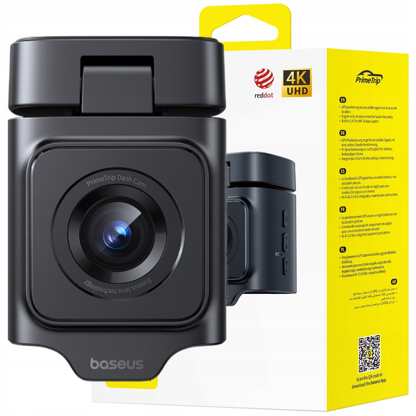 Baseus PrimeTrip VD1 Pro Dash Cam 4K Super Capacity Black