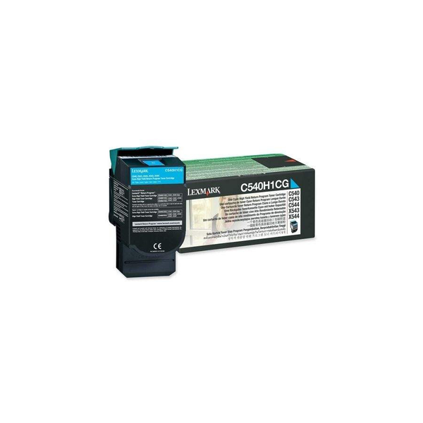 Lexmark C540H1CG toner 1 kusov Originál Azúrová