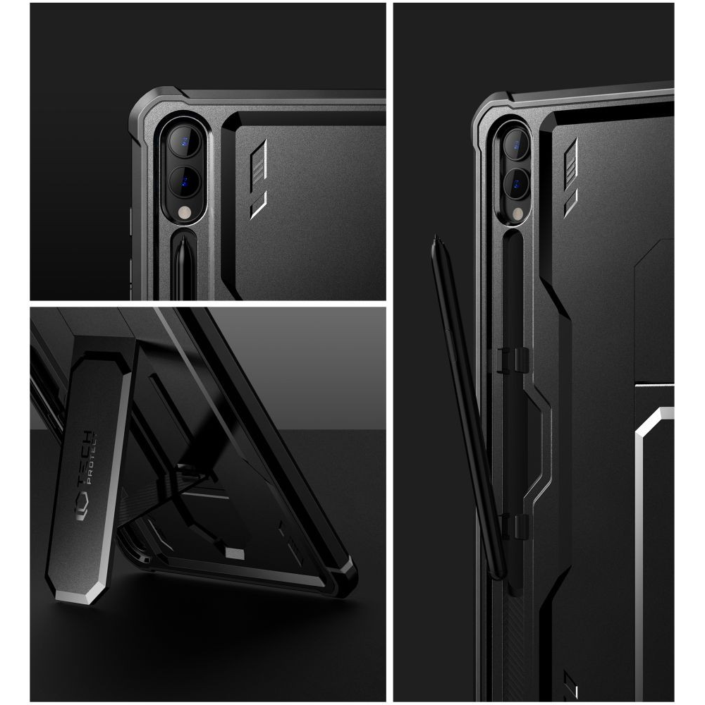 Tech-Protect Kevlar Pro ütésálló tok - Samsung Galaxy Tab S9+ / S10+ 12,4