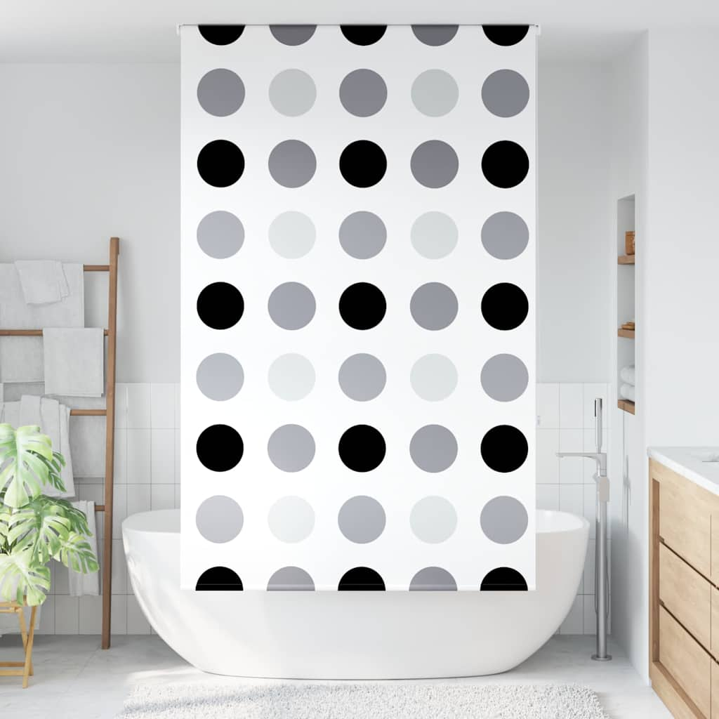 zuhanyzó redőny 130x240 cm szövet szélessége 126 cm (4014839)